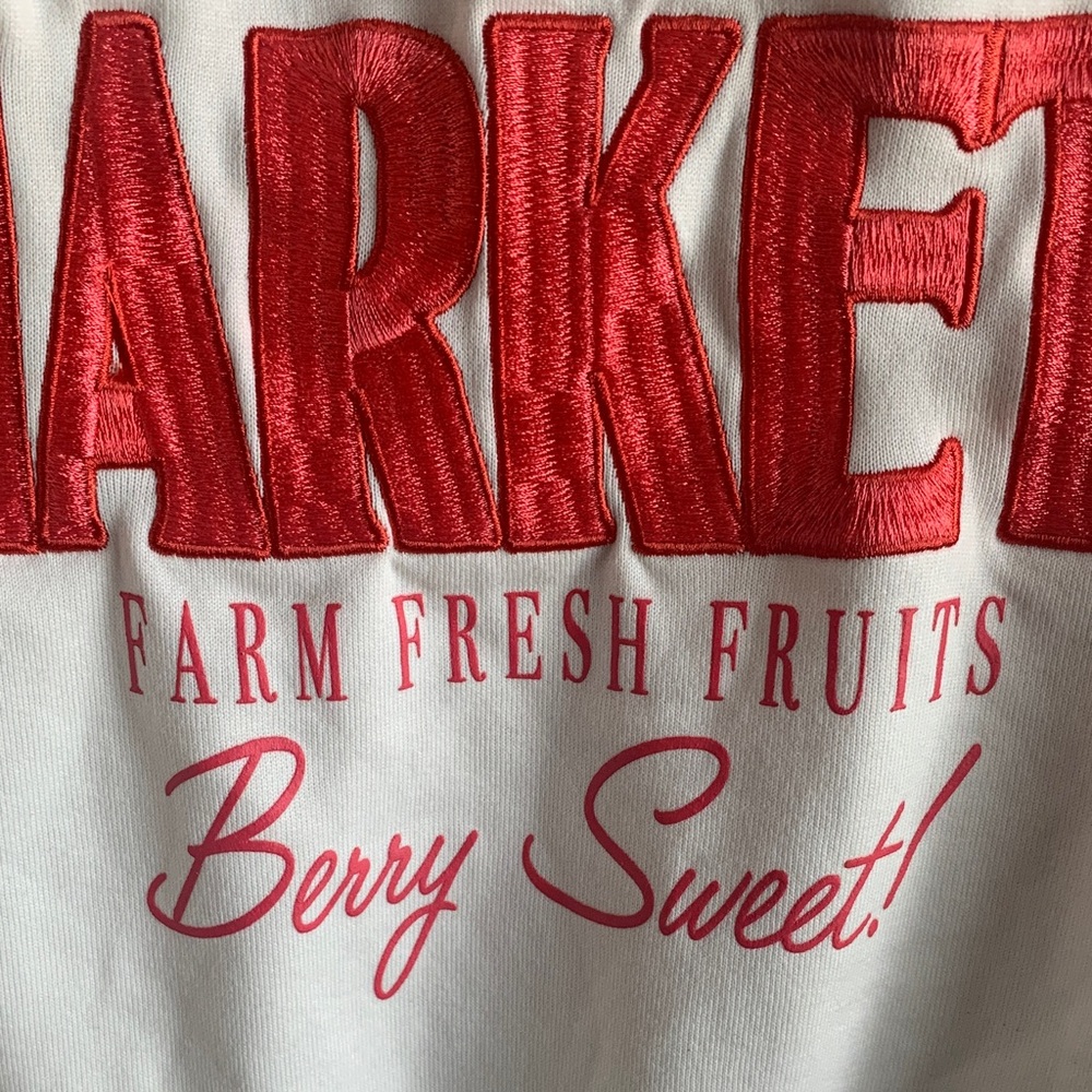 Strawberry Shortcake Stitched Sweater - Picture 7 of 8
